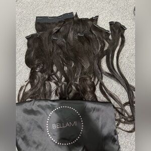 BELLAMI HAIR EXTENSIONS 24” off-black 1b